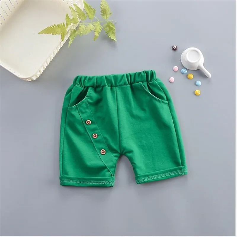 Летние брюки новинка 2019 детские шорты для мальчиков Модная хлопковая