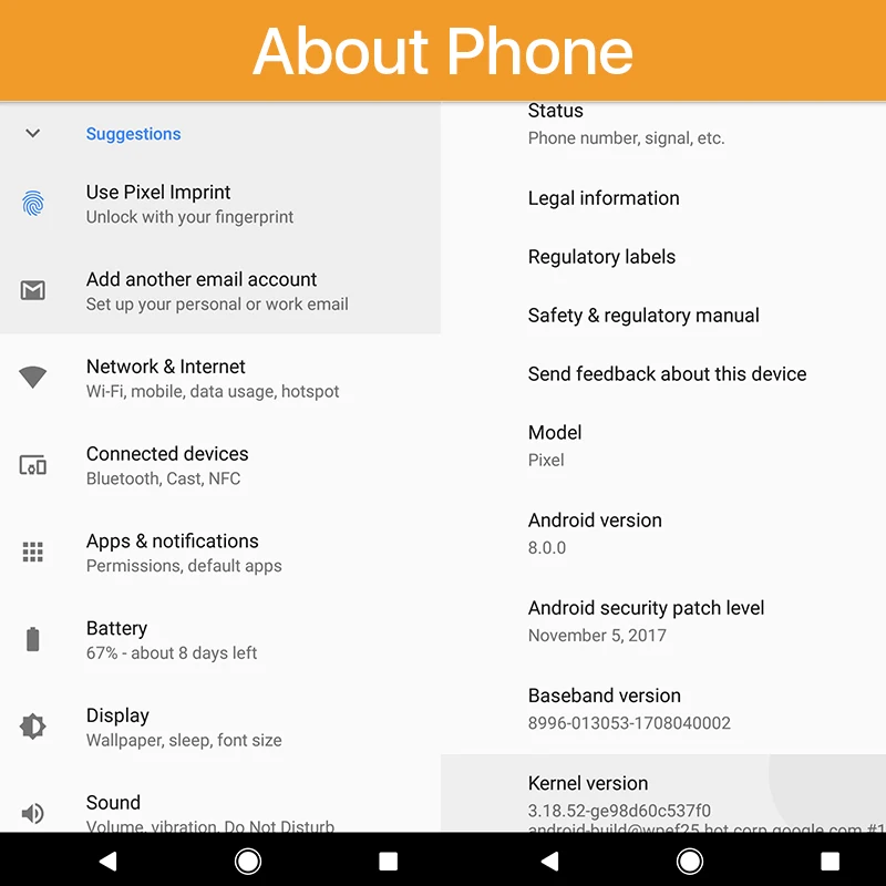 Разблокированный Оригинальный Google Pixel X/XL 5 0/5 дюймов дисплей смартфона Snapdragon 821 4