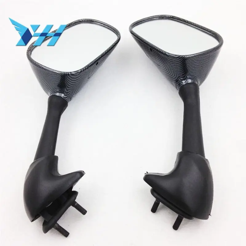 Запасные части для мотоциклов гоночные зеркала Yamaha YZFR1 R1 2007 2008 YZF R6 2006 CARBON|Боковые