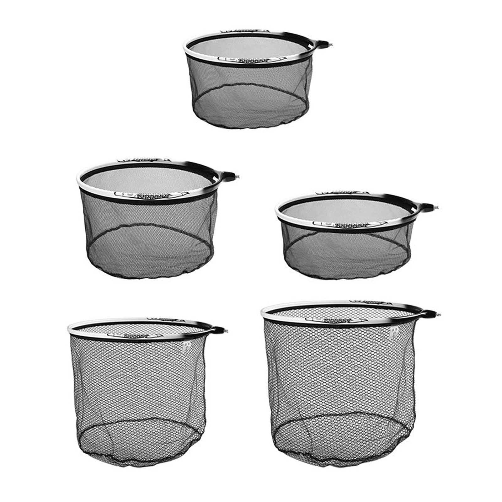 

Landing Fishing Nets Saltwater Fishing Net Available for 8mm Poles, Rubber Coated Net for Fishing Safety Or