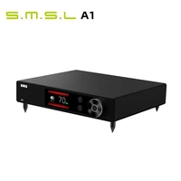 smsl a1 high resolution power amplifier small delicate class a amp rca input 6 35 earphone pga2311 powerful driving force