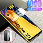 поко м3 про Пленка, гидрогель Poco M3 Pro 5G Гидрогелевая пленка Poco X3 Pro NFC Screen Protector Poco M3Pro защита экрана Pocophone F3 Pocco Poko M-3 мягкое стекло Xiaomi Poco M3 Pro 5G Защитная пленка x3 про нфс