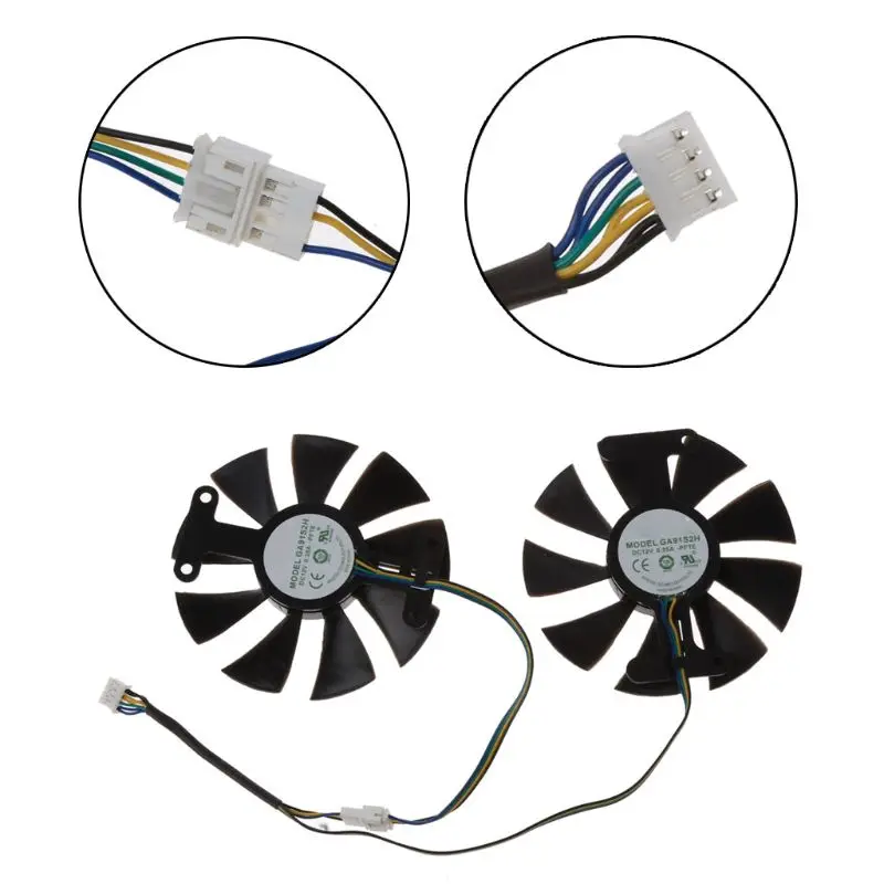 Вентилятор охлаждения для видеокарты Zotac GTX 1060 GTX950 1050Ti 85 мм|Кулеры и системы
