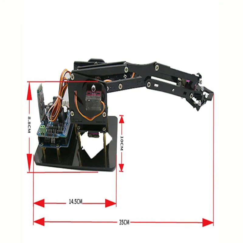 DIY Manipulator Robot Arm Claw Arduino Kit ABB Miniarmuarm | Игрушки и хобби