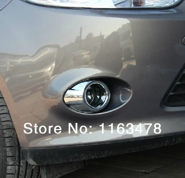 Накладки на передние противотуманные светильник для Ford Focus 2012 2013 2014 ABS