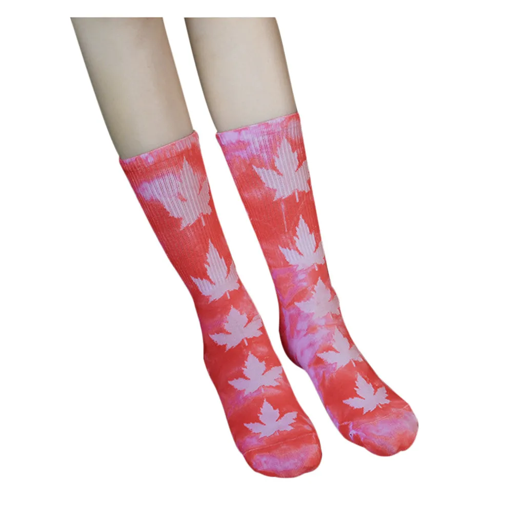 Держатели для подарков 1 пара женские повседневные носки из окрашенного хлопка с