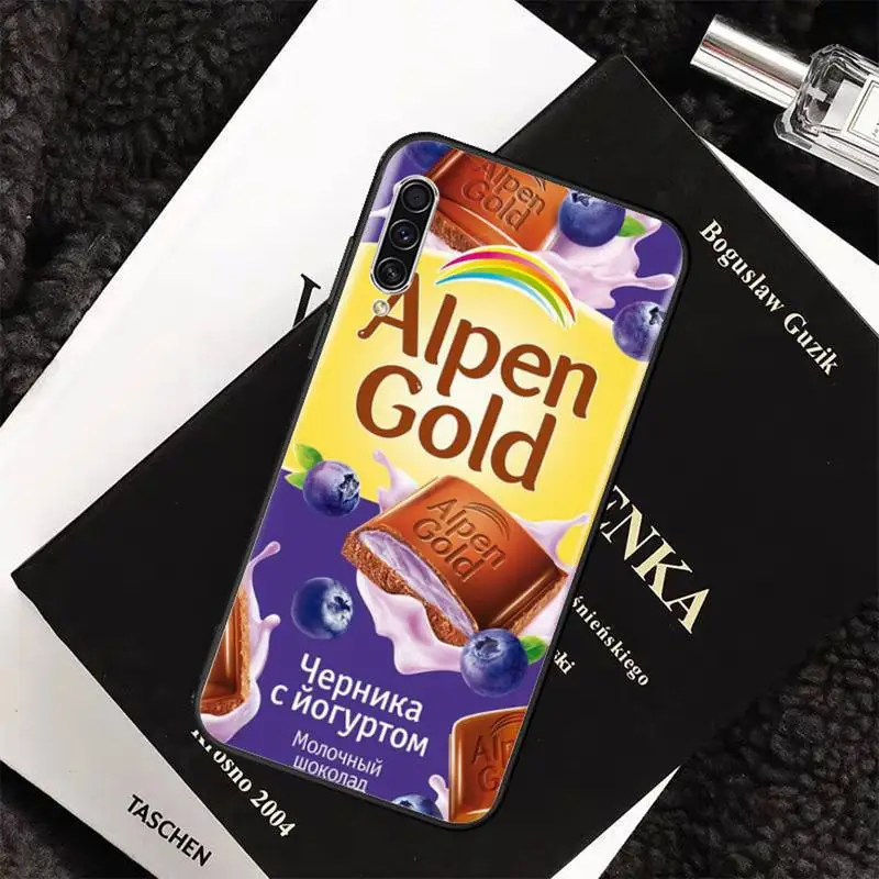 

Sweet Chocolate Bar Phone Case For Samsung galaxy S 7 8 9 10 20 edge A 6 10 20 30 50 51 70 note 10 plus