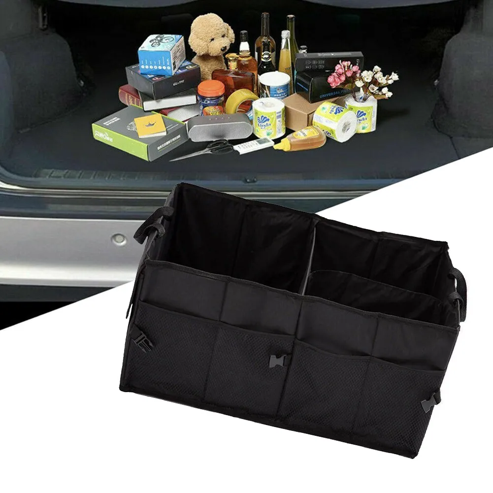 

1 X Car Trunk Boot Cargo Organizer Folding Storage Collapse Bag Box Case Shopping Tidy Storage For Car Truck RV SUV Accessories