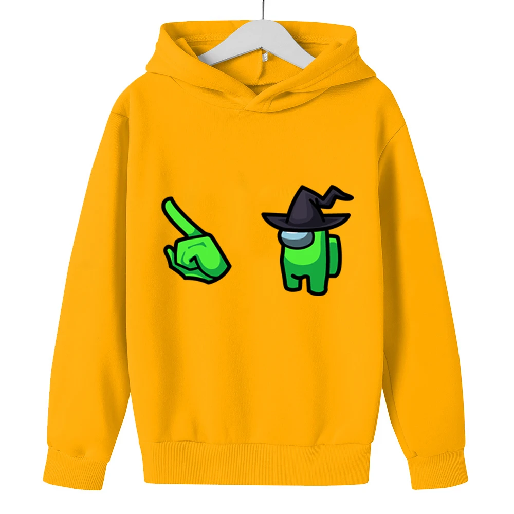 

Boys Girls Cartoon Printed Pullovers Kids Sweatshirt Harajuku Streetwear Spring Winter T-shirt Among us Order Childrren Hoodie