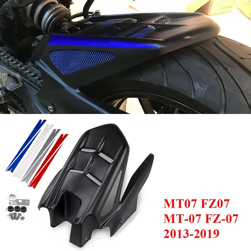 

Motorcycle Rear Wheel Fender Mudguard Extender Splash Guard for Yamaha MT07 FZ07 MT-07 FZ-07 2013-2016 2017 2018 2019