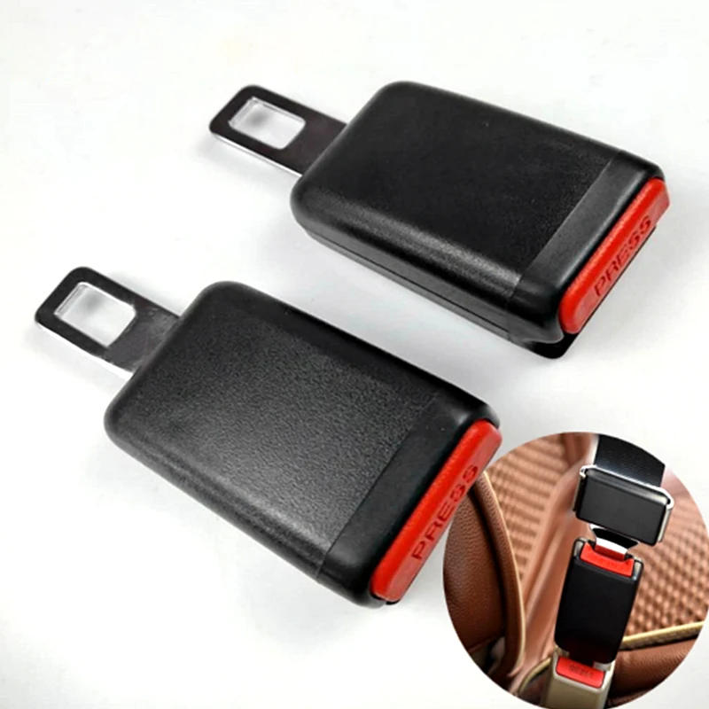 

1pc Universal Car Seat Belt Extension Buckle Lock Auto Seatbelt Clip Extension Plug Clip Car Seat Extender Connector Accessories