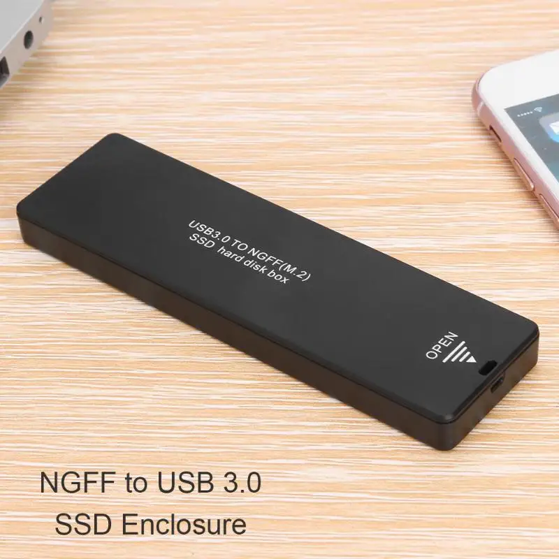 Чехол NGFF для жесткого диска SATA M.2 на Type C USB 3 0/3 1 SSD M2 2242 2260 2280|Корпус диска| |