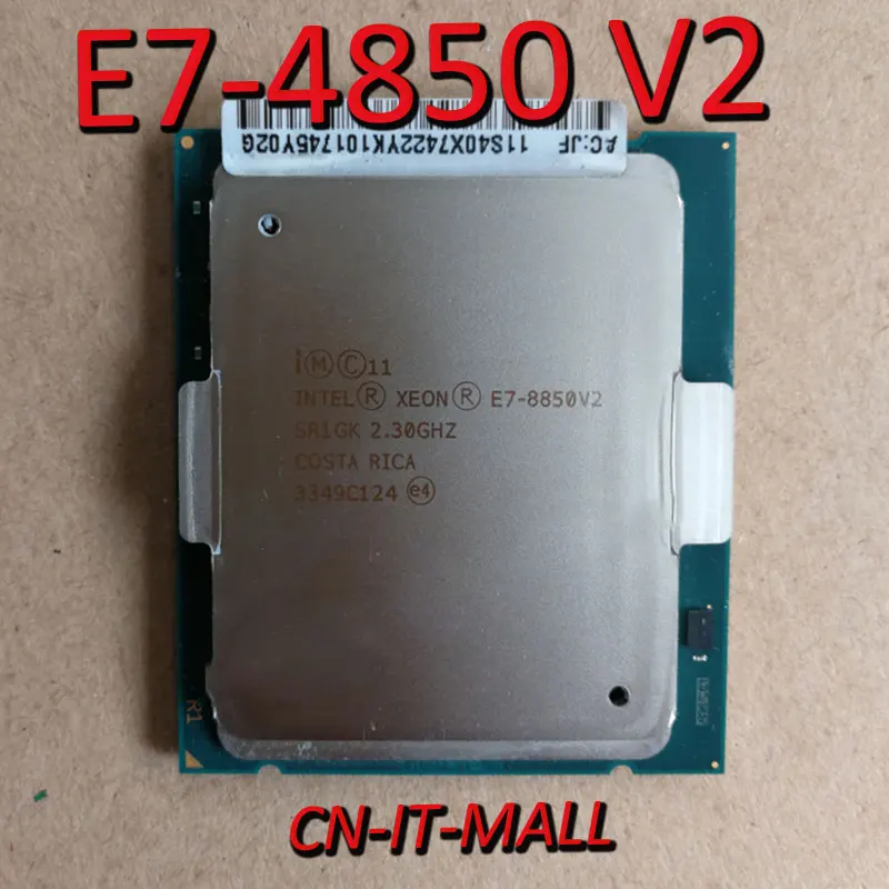 

Intel Xeon E7-8850 V2 CPU 2.3GHz 24M 12 Core 24 Threads LGA2011 Processor