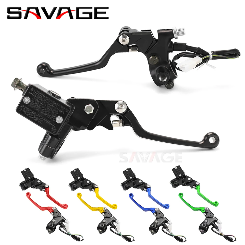 

Universal 12.7mm Dirt Pit Bike Motorcycle Front Brake Master Cylinder Pump Hydraulic Clutch Lever Moto CNC Handlebar Accessories