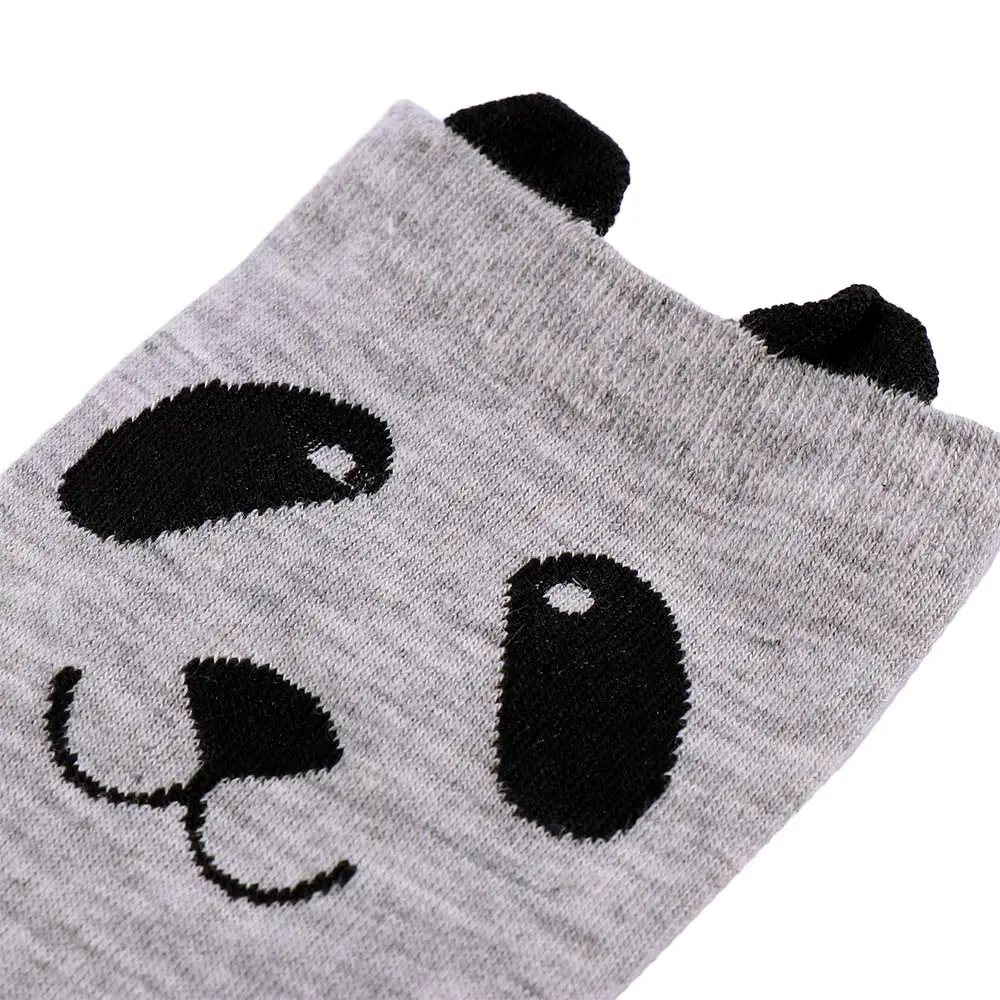 1 пара забавных осенне зимних носков для мужчин и женщин Носки с рисунком панды