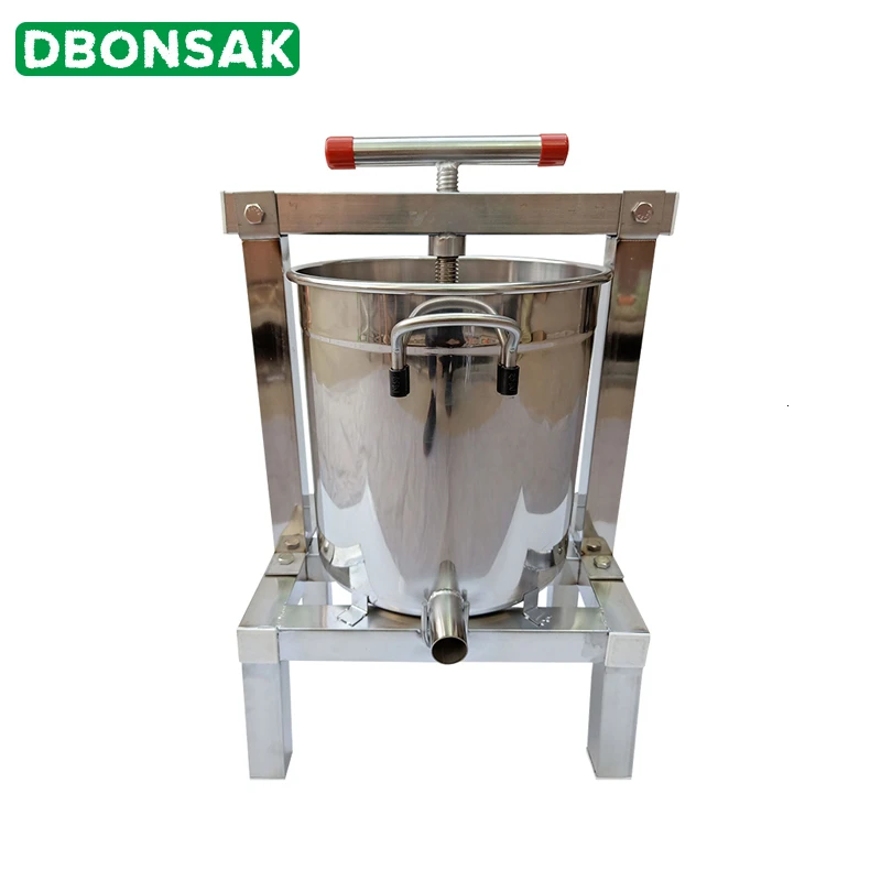 Пресс для меда ручной полностью закрытый нержавеющая сталь 10 л | Дом и сад