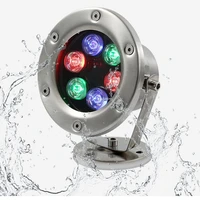 led underwater 3w 9w light pond submersible ip68 night lamp dc 12v 24v outdoor garden swimming pool party landscape stainless