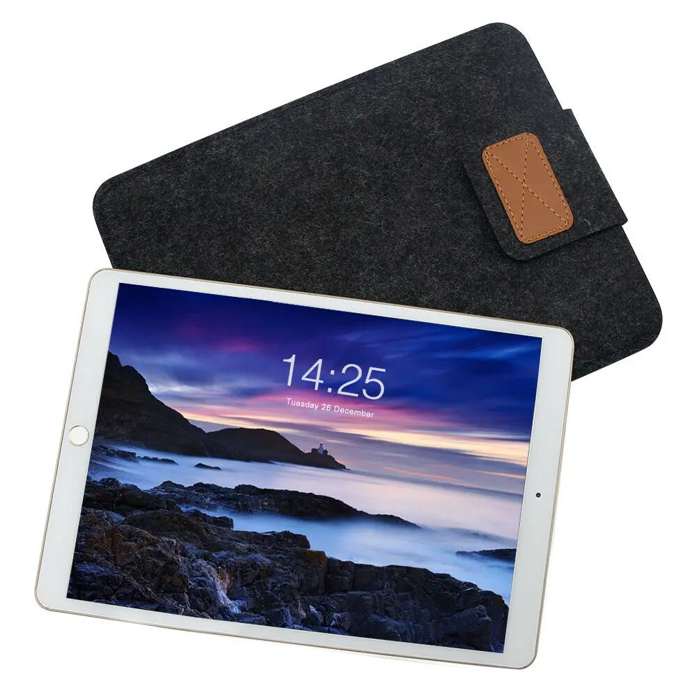 

Universal 7.9-10 inch Sleeve Tablet Case Felt Fabric Tablet Protection Cover Bag for ipad Mini 1 2 3 Air 2 Samsung huawei Pouch