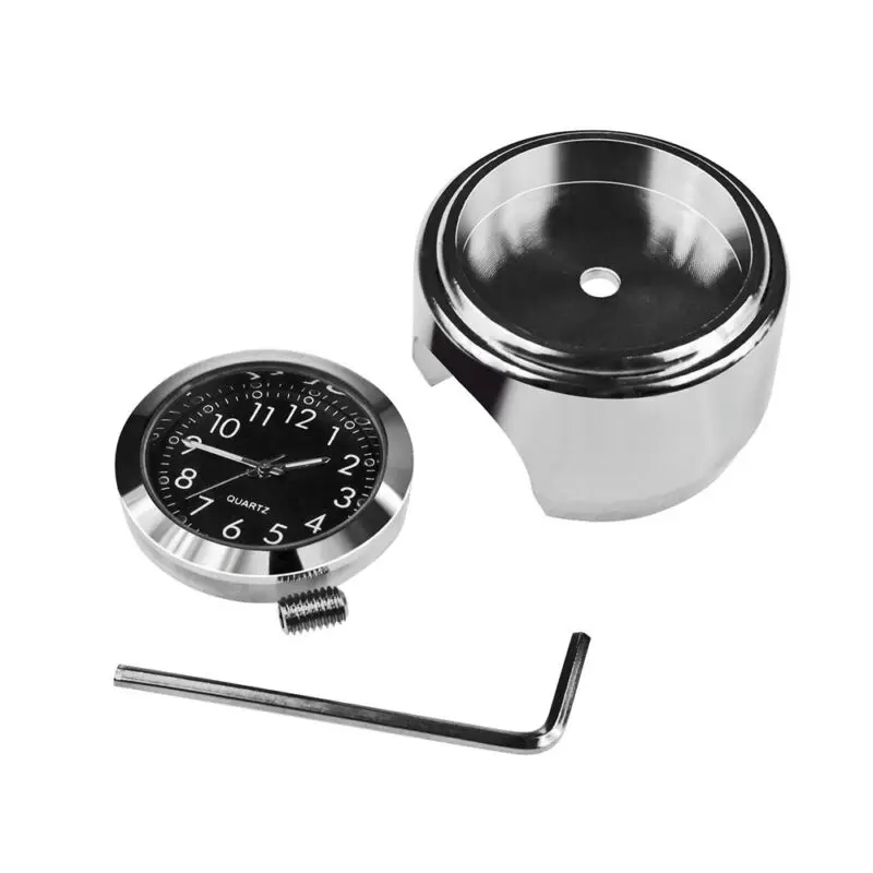 Бесплатная доставка крепление 7/8 1 дюйм на руль мотоцикла часы мотоцикл Круизер