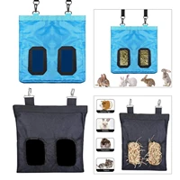 ing rabbit hay bag small animals hay food feeder easy to feed for guinea pigs chinchillas rabbits hamsters