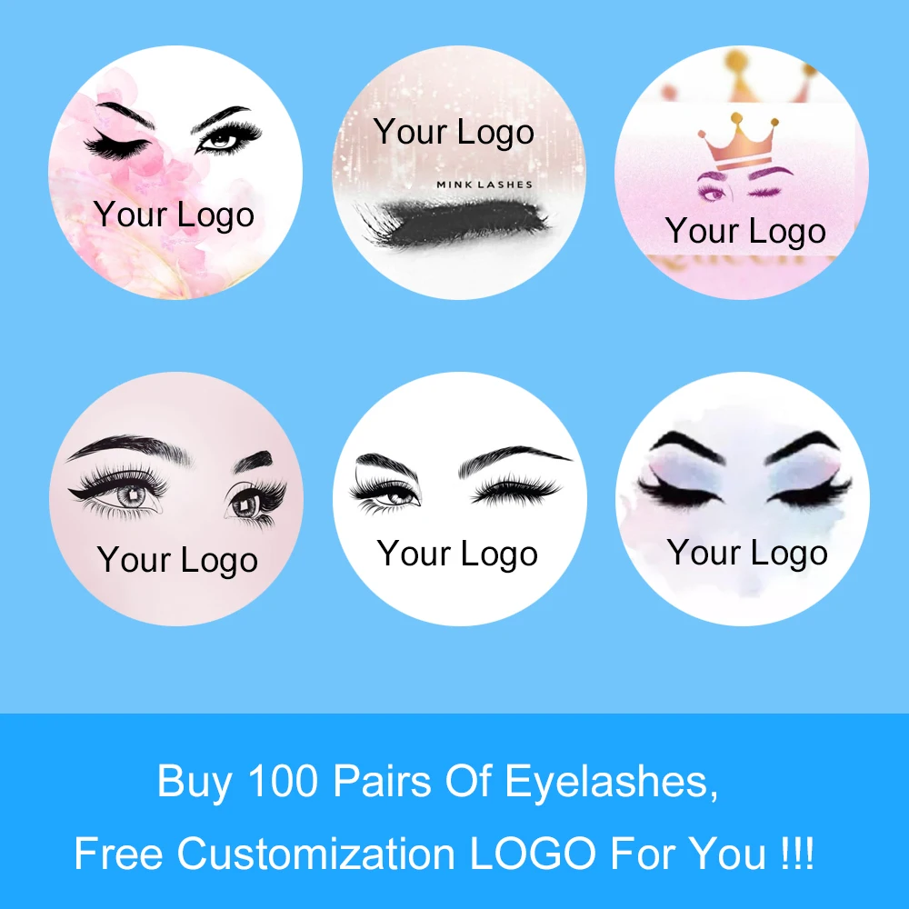 

Colored False Eyelashes Set Wimpers Beauty Colorful Mink Lashes Pack Wholesale Beauty Fake Eye Lash Extension Packaging Boxes