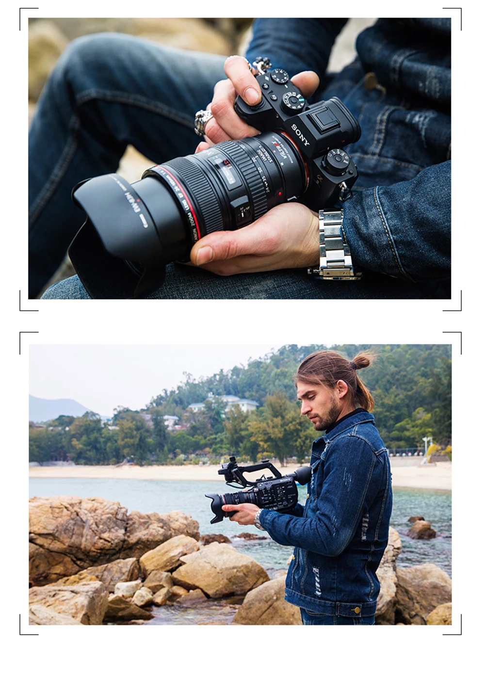 Адаптер Viltrox EF-NEX IV с автофокусом для объектива Canon EOS EF EF-S для sony E NEX Full Frame A9 AII7 A7RII A7SII A6500 A6300