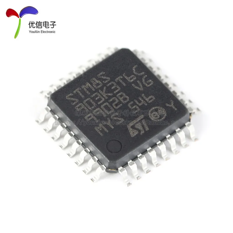 100% новый и оригинальный STM8S903K3T6C LQFP 32 16 МГц/8KB/8 MCU|Запасные части| |