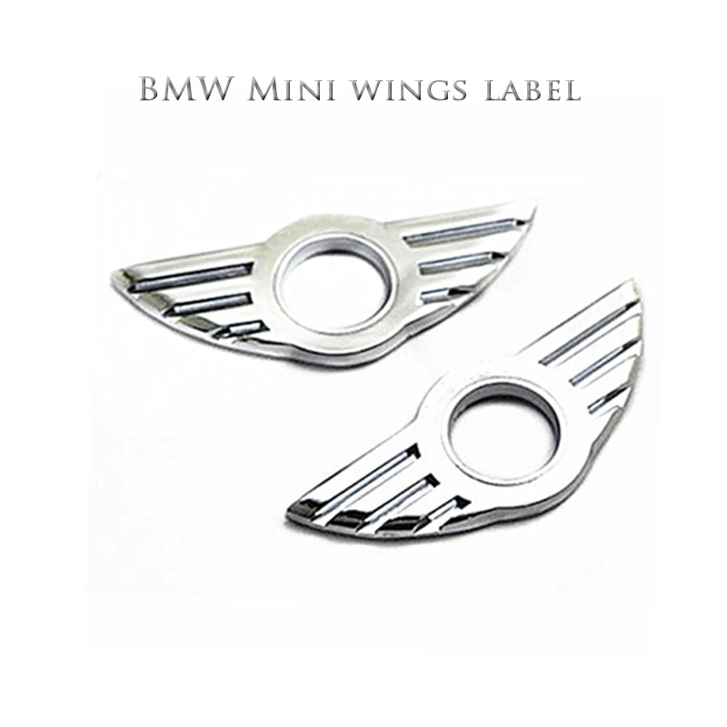

1pcs For Mini Cooper Countryman R56 R50 R53 F56 F55 R60 R57 Car Auto Accessories Door Pin Lock Wing Emblem Badge Stickers