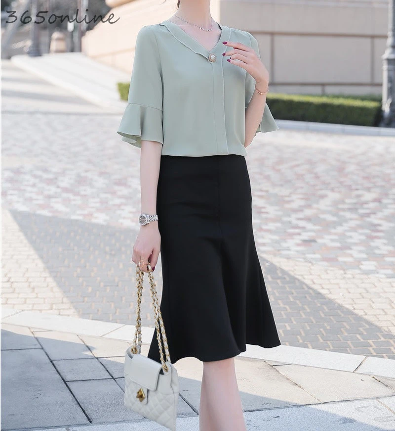Newest Fashion Styles Women Fishtail Skirt Spring Summer Business Work Wear Slim Hips Skirts Shorts Ladies Office Mini | Женская одежда