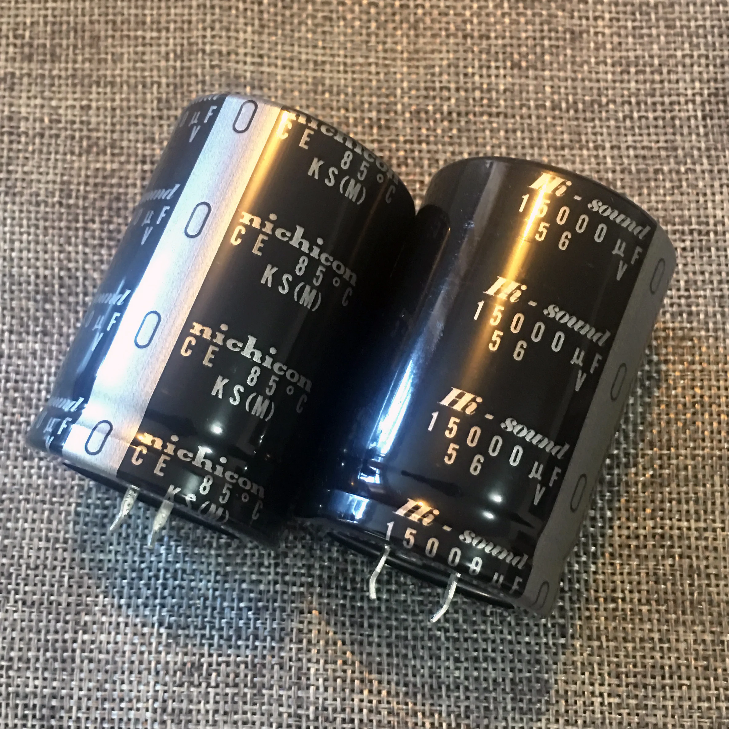 2 шт. новый усилитель NICHICON HI SOUND KS 56V15000UF 35x50 мм фильтрация 15000 мкФ 56V аудио