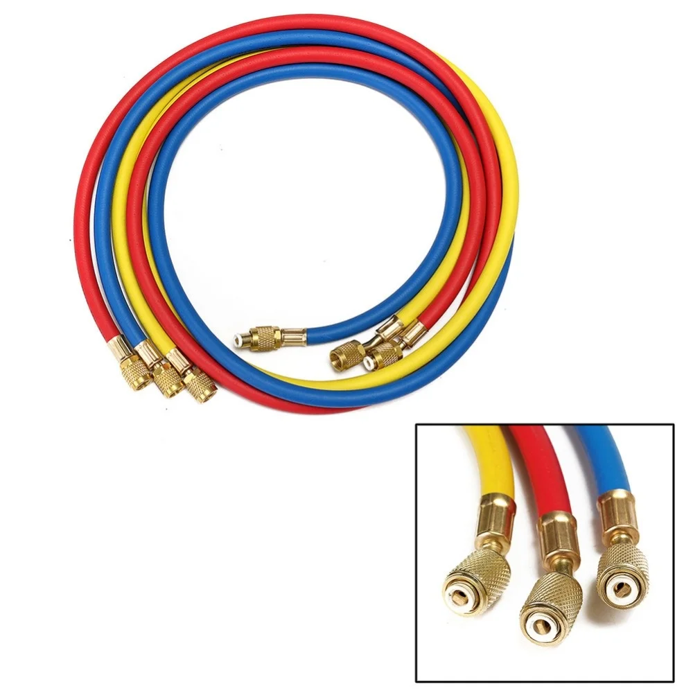 

Optional colors, high quality, 1.5m, R134a, HVAC, 5ft, red and yellow, 1