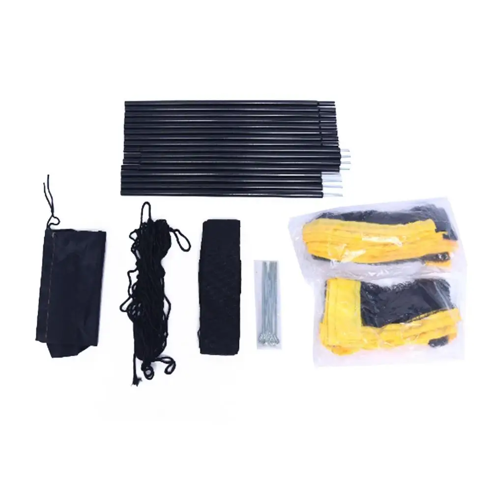 

Beach Volleyball Net Four-Person Four-Sided Cross Tennis Net Outdoor Volleyball Square Mesh For Volleyball Accessories