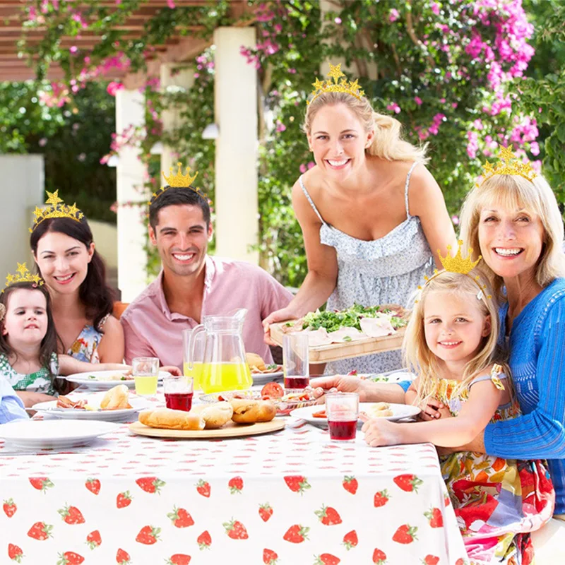 6 шт. головная повязка с блестящей звездой и короной сделай сам реквизит для фото