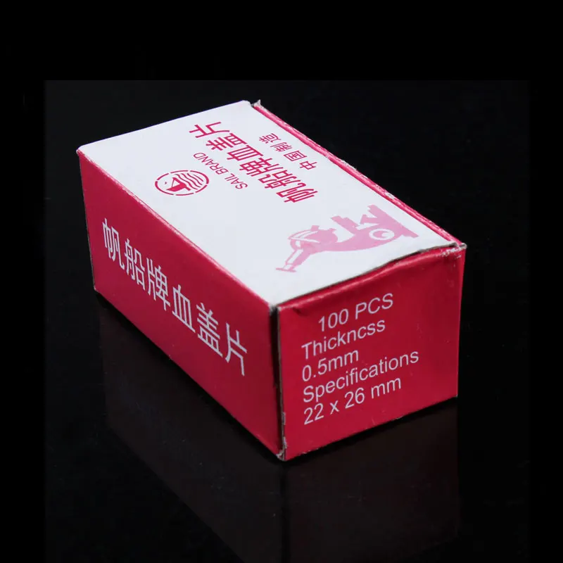 100 шт. стеклянная крышка для счетчика крови 22x26 мм|cover slide|cover glass slidesglass slide |