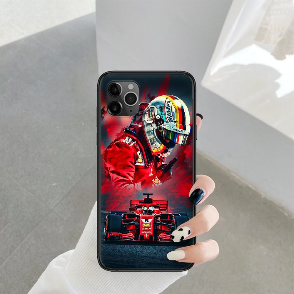 

Michael Schumacher F1 Racing car Phone Case For Iphone 4 4s 5 5S SE 5C 6 6S 7 8 Plus X XS XR 11 12 Mini Pro Max 2020 black Coque