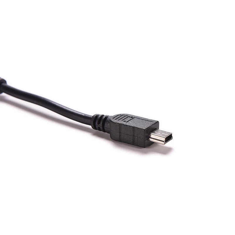 10cm Black New 5pin Mini USB Male To 2.0 Type A Female OTG Host Adapter Cable For Cellphone Tablet MP3 MP4 Camera - купить по