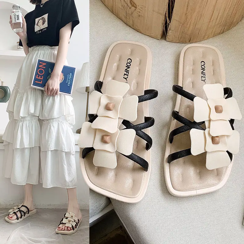 

New Arrival Women Slippers Fashion Summer lovely Ladies Casual Slip On Fruit jelly Beach Flip Flops Slides Woman Shoes