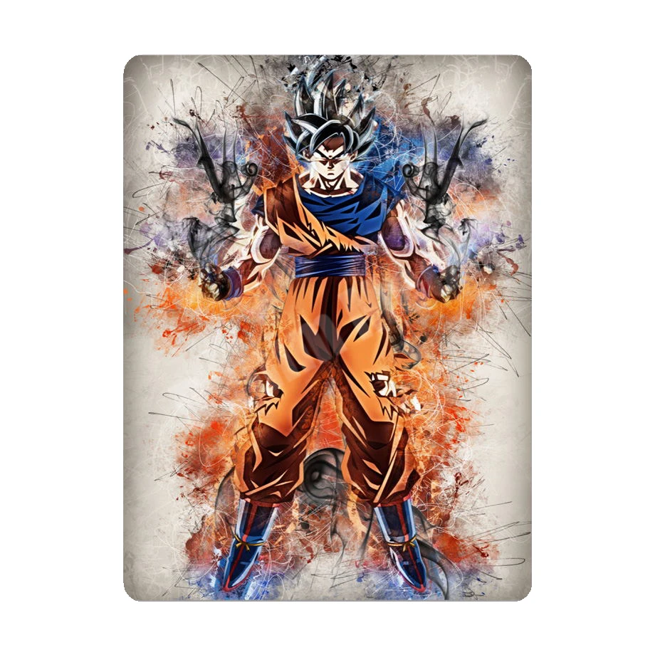 N Наруто одна деталь Dragon Ball Ретро металлическая жестяная вывеска Аниме Арт плакат Бар паба стенной декор для кафе винтажный домашний декор N302 - Цвет: N