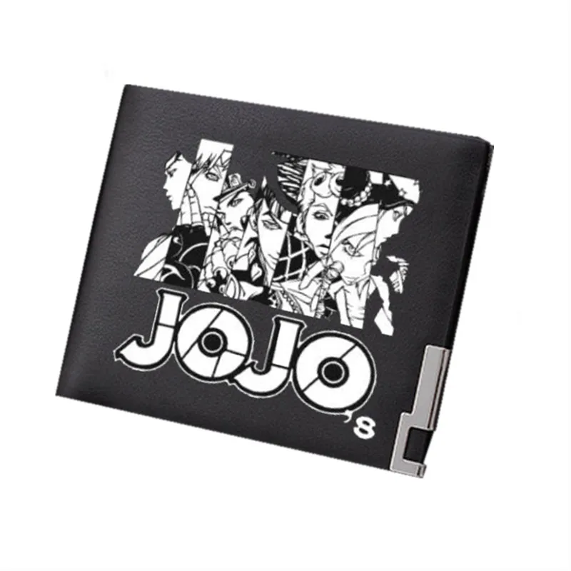 2019 кошелек JoJo's невероятные приключения Kujo Jotaro Косплей унисекс короткий