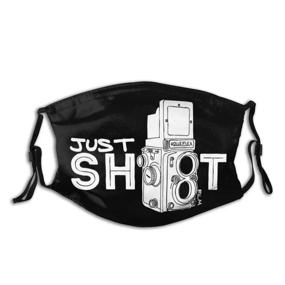 

Просто снимайте пленку-Rolleiflex белый дизайн забавная крутая Тканевая маска Rolleiflex камера Tlr снимающая пленка классическая черная белая Легенда