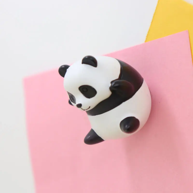 Магнит на холодильник сувенир из Китая панда животное белый черный симпатичный