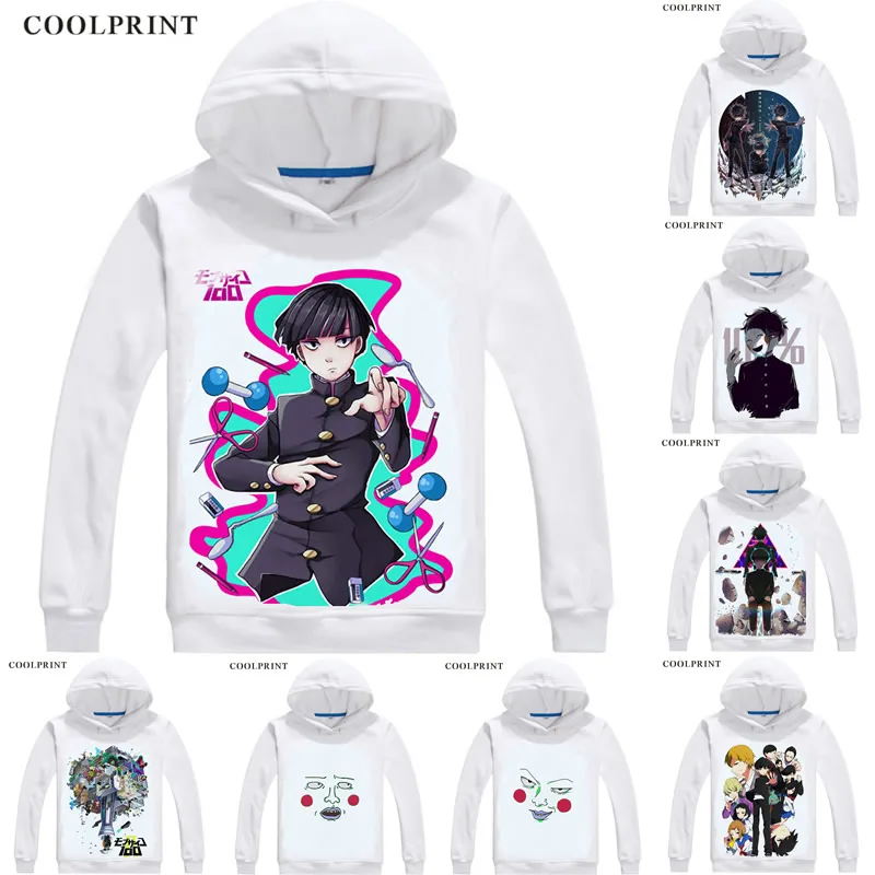 

Mob Psycho 100 Mobu Saiko Hyaku Hoodies Dimple Ekubo Shigeo Kageyama Awesome Sweatshirt Streetwear Custom Hoodie Costume Hooded