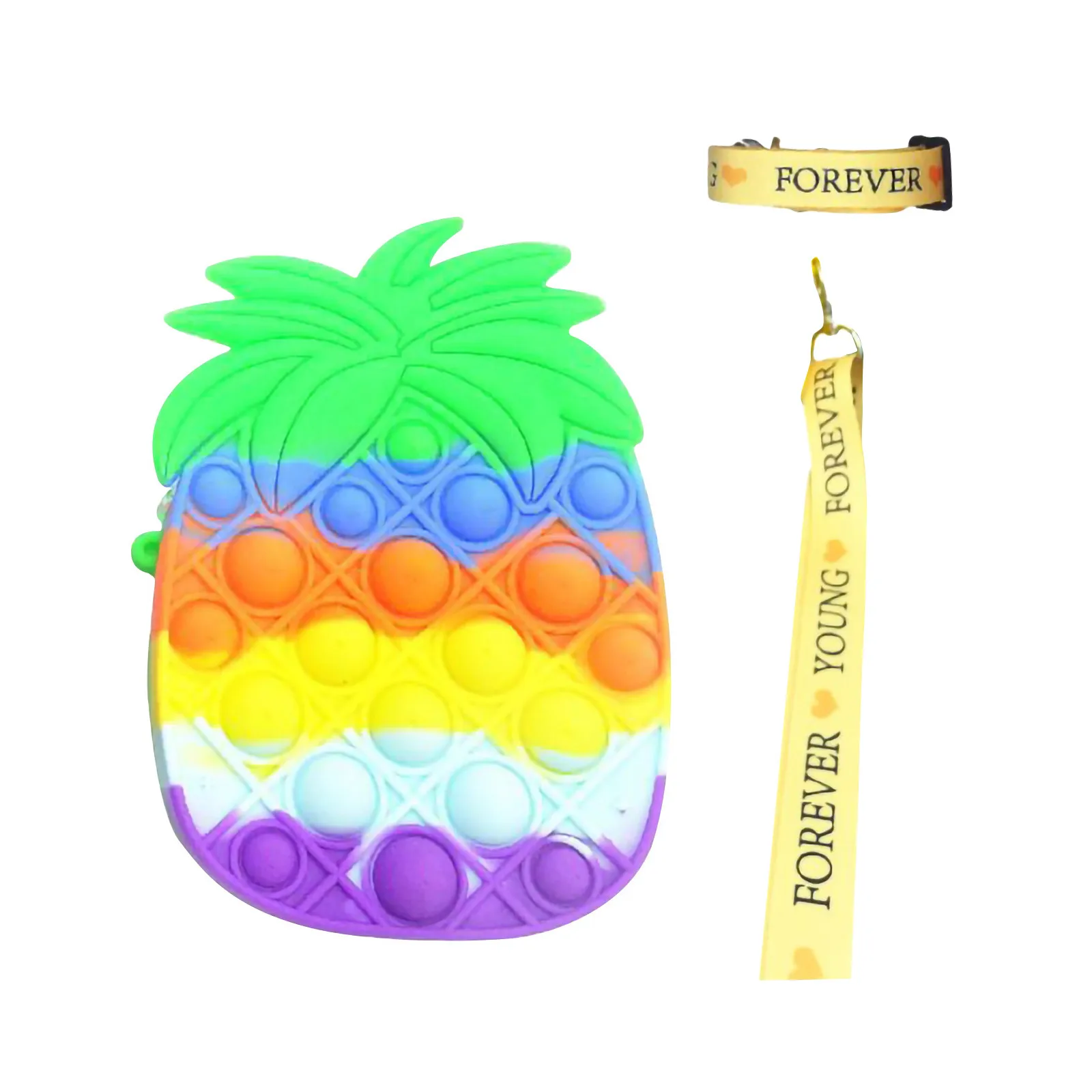 

Игрушка-непоседа, кошелек, ананас, пузырь, игрушка-непоседа, игрушки для снятия стресса для взрослых, детский кошелек, детская сумка, игрушки...