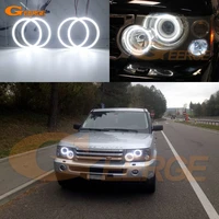 ultra bright smd led angel eyes halo rings day light for land rover range rover vogue l322 sport hse l320 xenon headlight