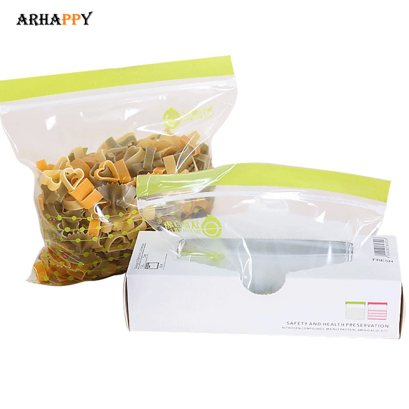 Многоразовый пищевой герметичный пакет на молнии Змеиный Пакет для морозильной