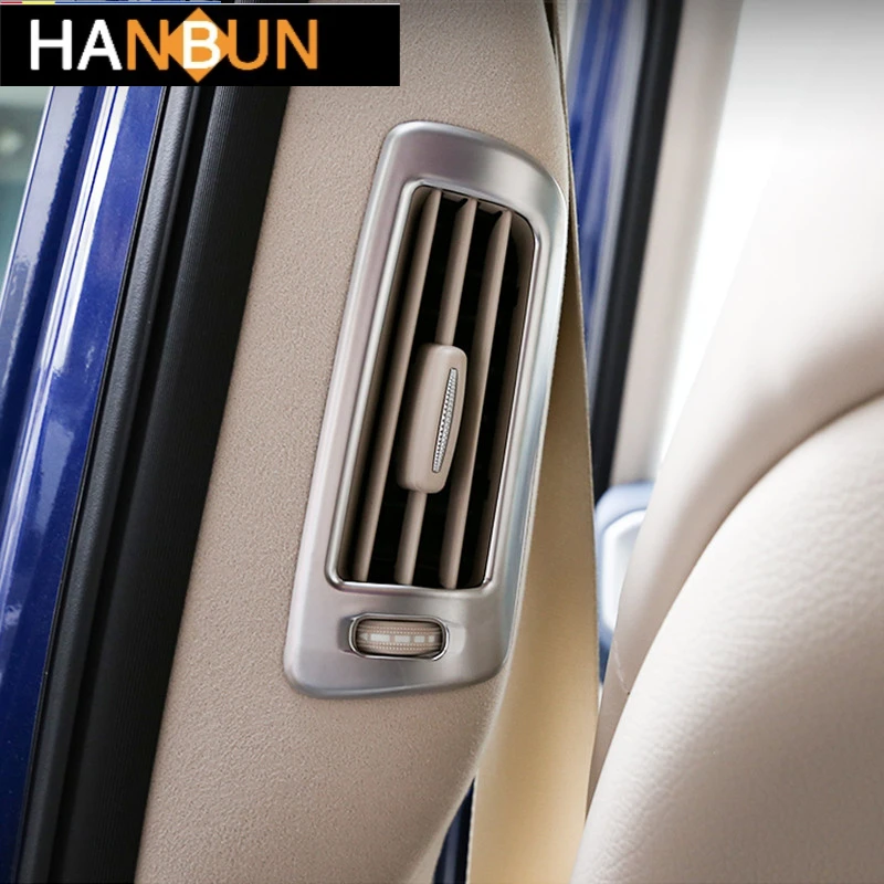

Styling B-Pillar Air Conditioning Vent Frame Decorative Stickers For Mercedes Benz G Class G63 2019 2020 Interior Accessories