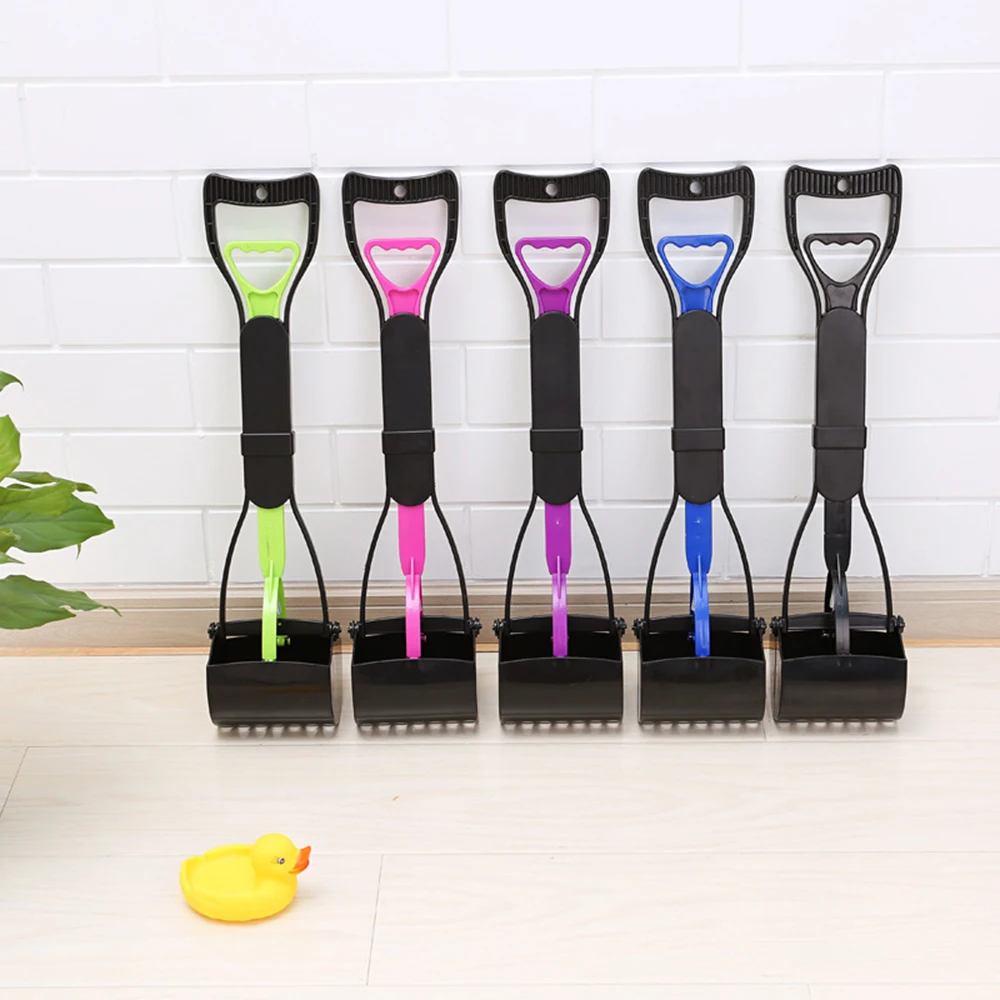 

Pet Pooper Scooper Long Handle Pet Pooper Scooper Dog Cat Waste Picker Jaw Poop Scoop Pick Up Clean Waste Cleaning Pet Supplies