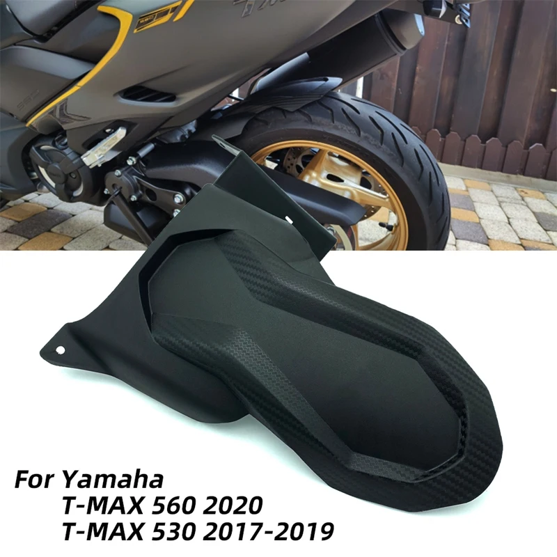 

Motorcycle Rear Mudguard Rear Fender Wheel Hugger Splash Guard Cover for Yamaha T-MAX 560 Tmax560 2020 TMAX530 2017-2019