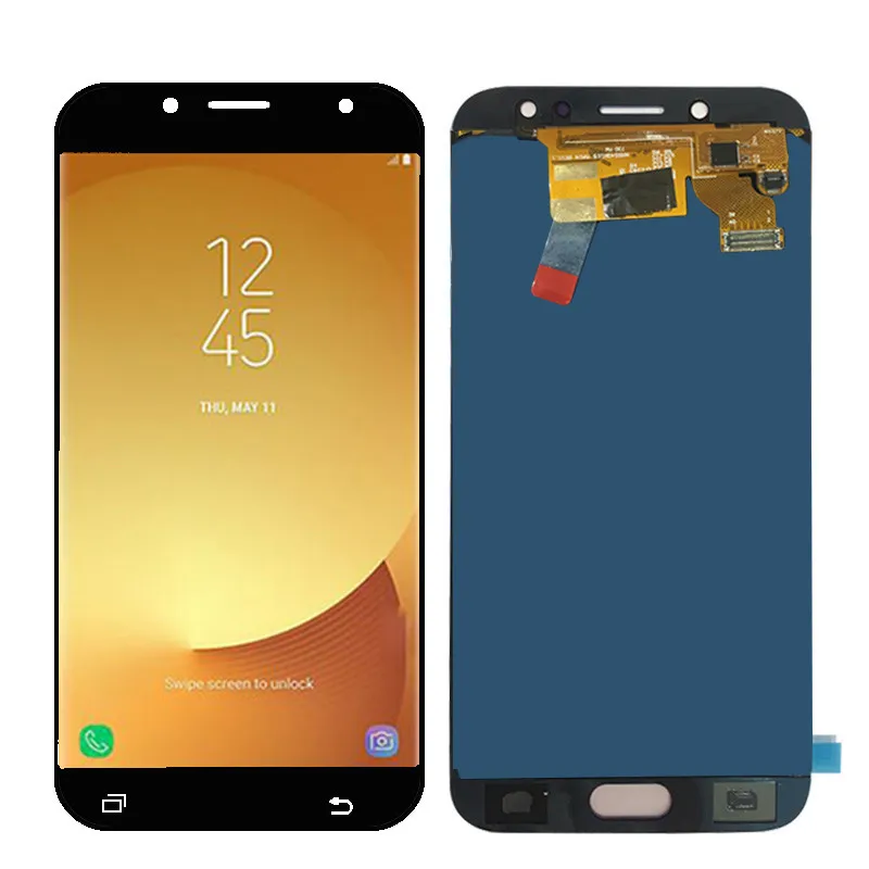 TFT ЖК-дисплей для samsung Galaxy J7 Pro J730 ЖК-дисплей+ сенсорный экран J730F J730G J730FM регулировка яркости Pancel