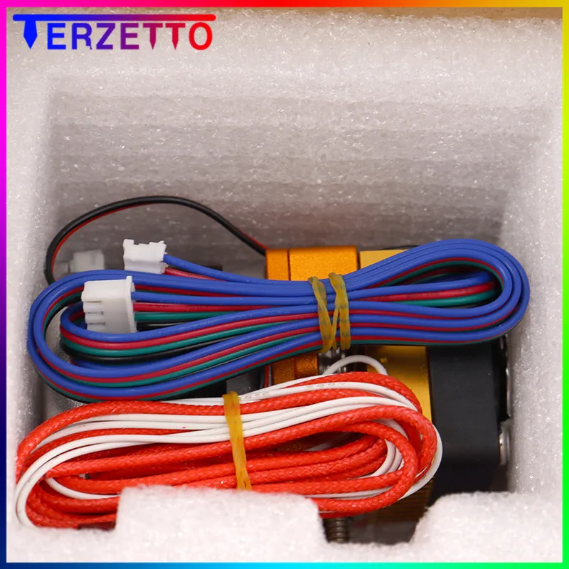 mk8 extruder kit head j head hotend 0 4mm nozzle 1 75mm filament extrusion 3d printers parts with box motor throat aluminum part free global shipping